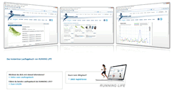 Desktop Screenshot of lauftagebuch.running-life.de